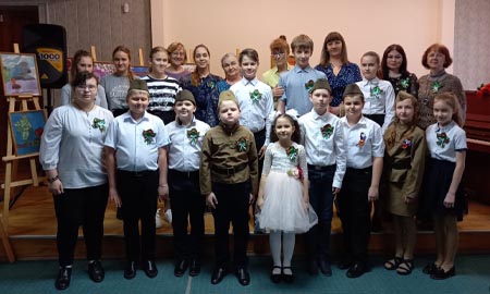 Детская школа искусств Целинского района присоединилась к Акции «Георгиевская ленточка»