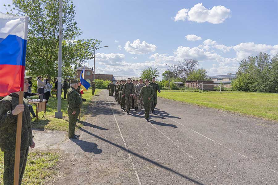 У целинских  школьников 16 мая начались военно-полевые сборы