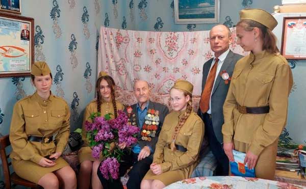 В Кировском сельском поселении поздравили тружеников тыла