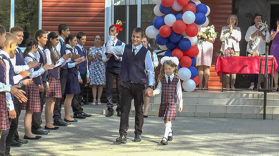 В школах Целинского района прозвучали первые звонки нового учебного года