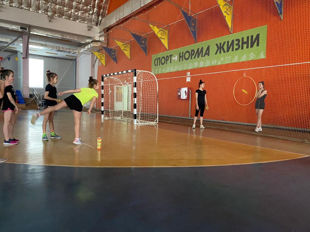 Летний фестиваль ГТО прошел в спортивной школе Целинского района