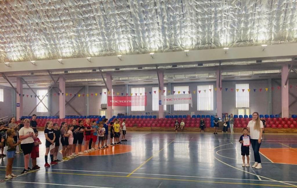 «Веселые старты» прошли в спортивной школе Целинского района